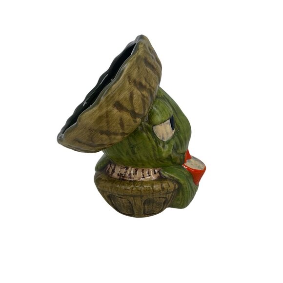 Tiki Tony Luau Louie Cocktail Sippin Chill Beach Turtle Ceramic Tiki Mug - Picture 2 of 7